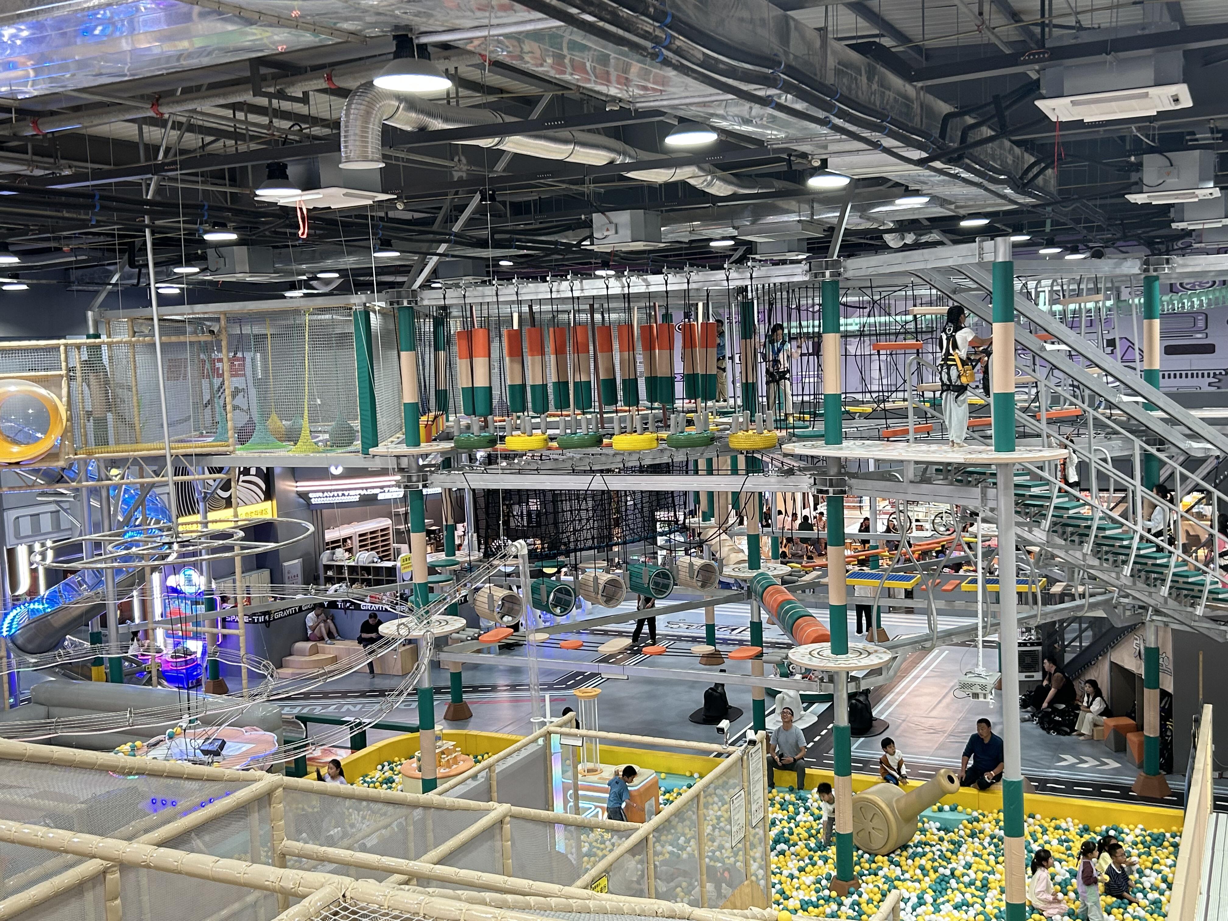 室内游乐场潮玩运动设备有哪些？