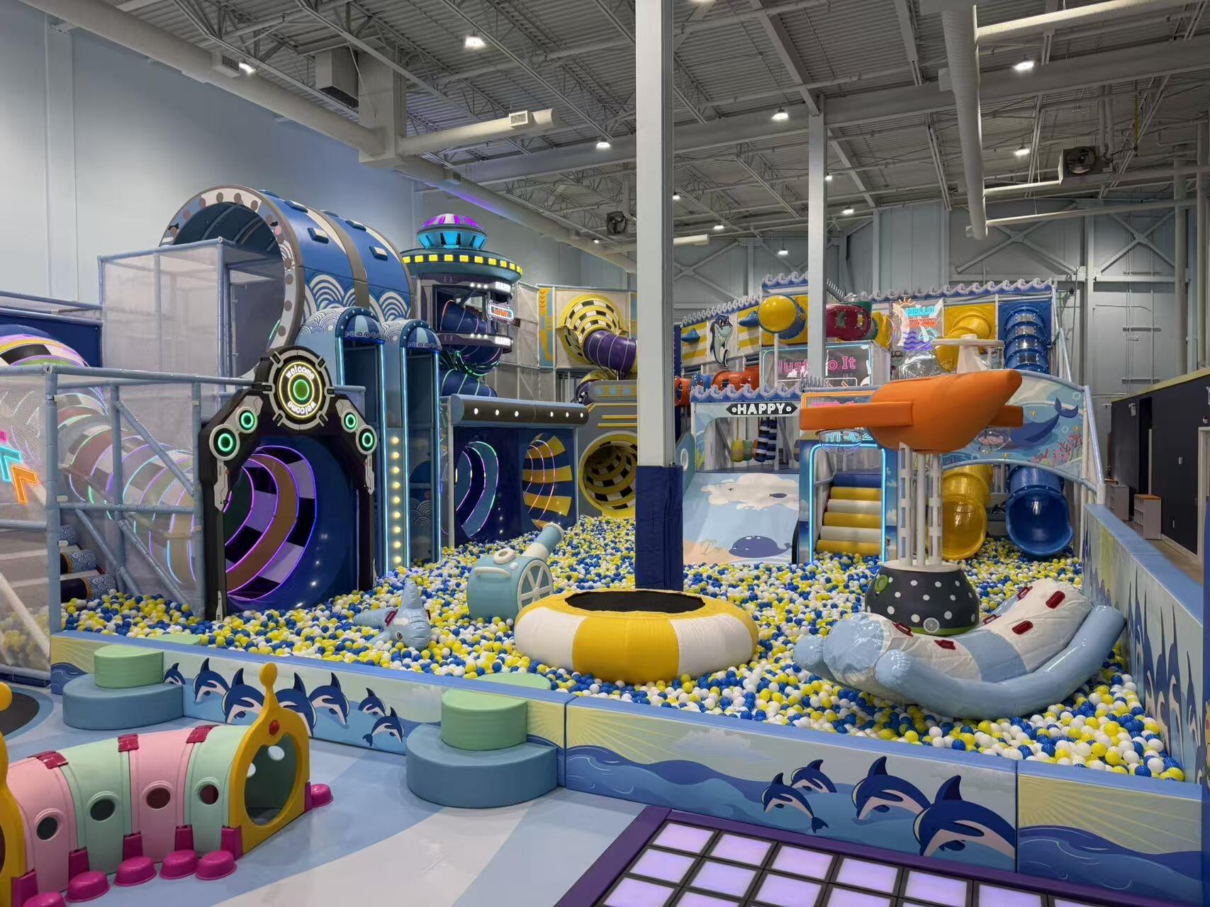 小区室内儿童乐园，适合选哪些游乐设备？